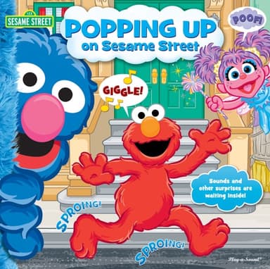 Cover of Popping up on Sesame Street