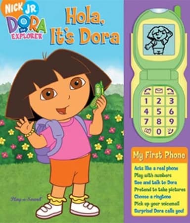 Cover of Dora My First Cell Phone Picture Bk