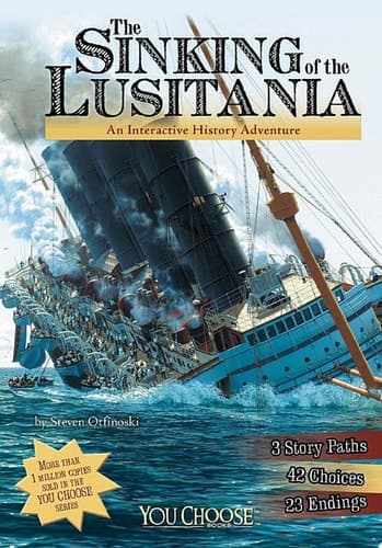 Cover of Sinking of the Lusitania