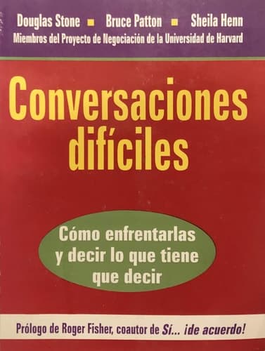 Cover of Conversaciones Dificiles