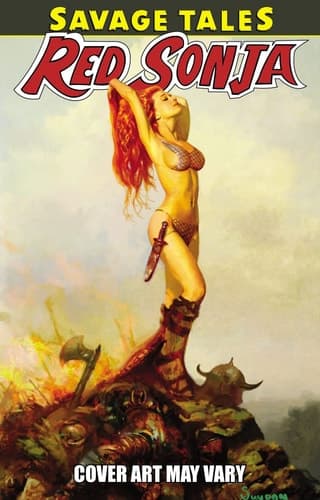 Cover of Savage Tales of Red Sonja