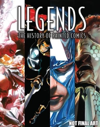 Cover of Legends : the History of Painted Comics HC