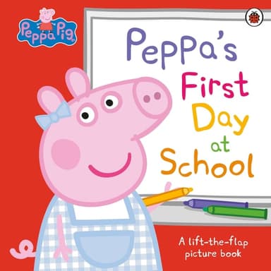 Cover of Peppa Pig : Peppas First Day at School