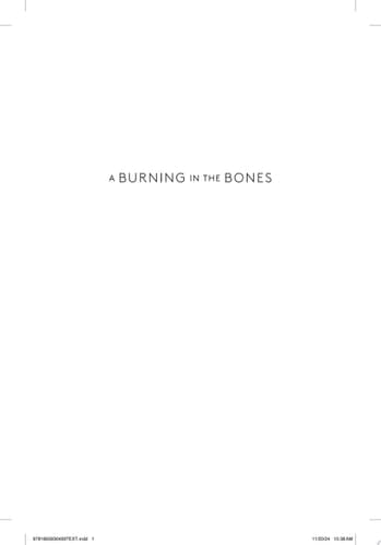 Cover of A Burning in the Bones