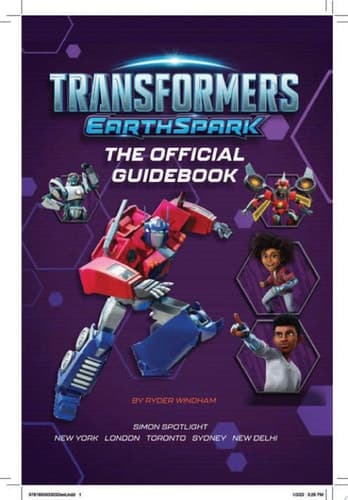 Cover of Transformers EarthSpark the Official Guidebook