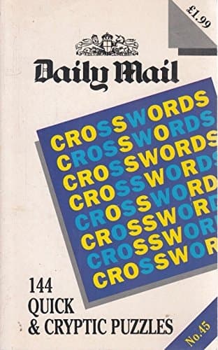 Cover of Daily Mail Crossword No45 (X5)