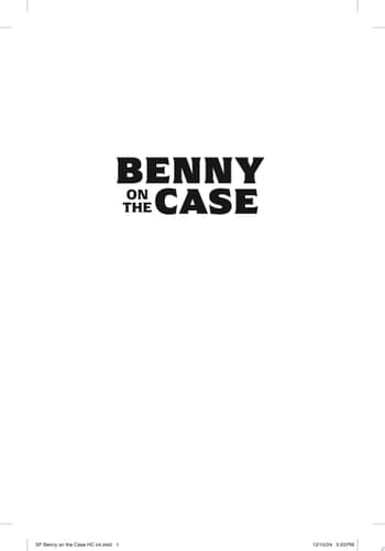Cover of Benny on the Case