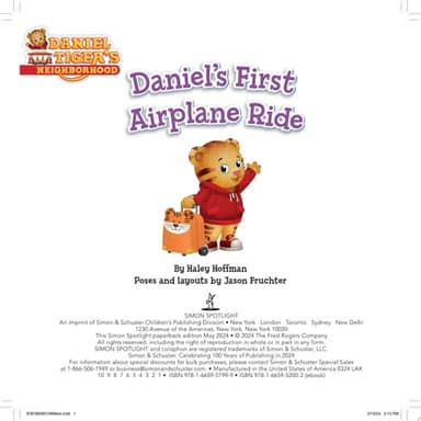 Cover of Daniel's First Airplane Ride