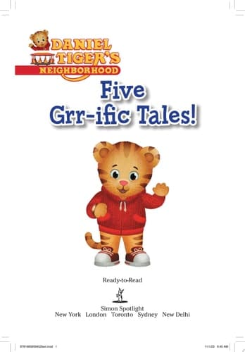 Cover of Five Grr-Ific Tales!