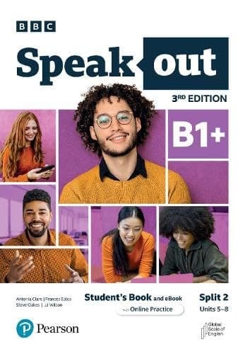 Cover of Speakout 3ed B1 Student's Book and EBook with Online Practice Split 2