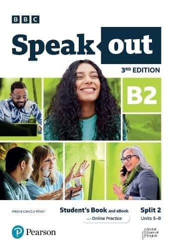 Cover of Speakout 3ed B2 Student's Book and EBook with Online Practice Split 2