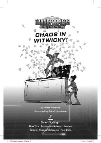 Cover of Chaos in Witwicky!