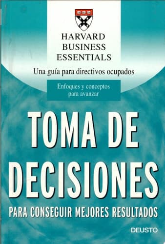 Cover of Toma de decisiones