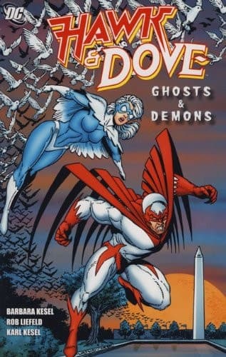 Cover of Hawk & Dove - Ghost & Demons