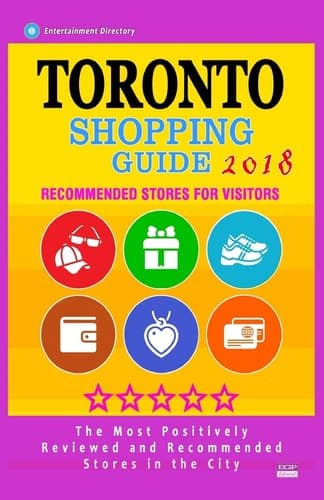 Cover of Toronto Shopping Guide 2018
