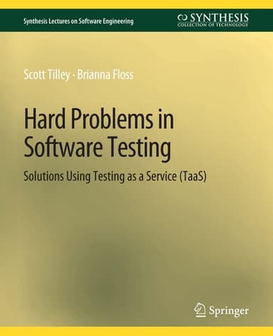 Cover of Hard Problems in Software Testing