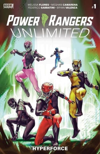 Cover of Power Rangers Unlimited