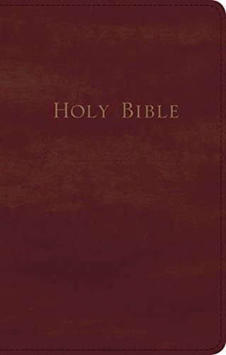 Cover of KJV Personal Size Giant Print Reference Bible Burgundy, Bonded Leather
