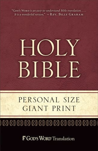 Cover of GW Personal Size Giant Print Bible Paperback
