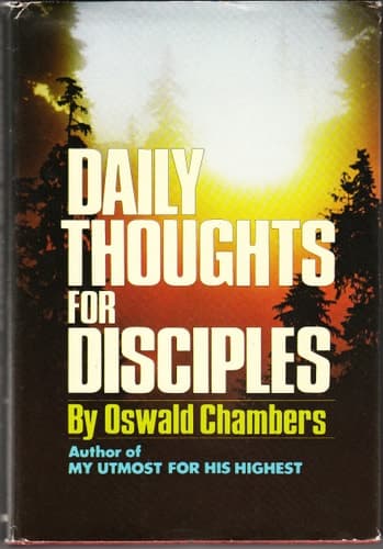 Cover of Daily thoughts for disciples