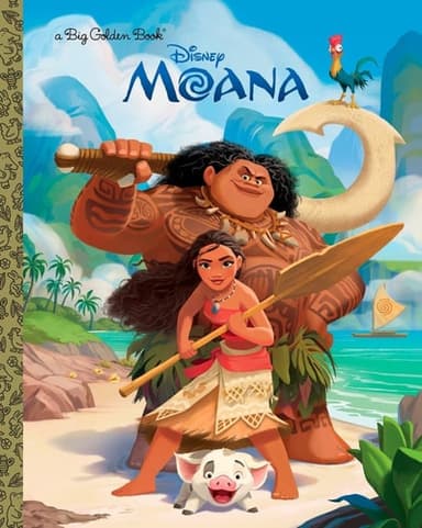 Cover of Moana Big Golden Book
