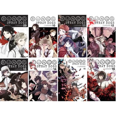 Cover of Bungo Stray Dogs Manga Set Vol 9-16