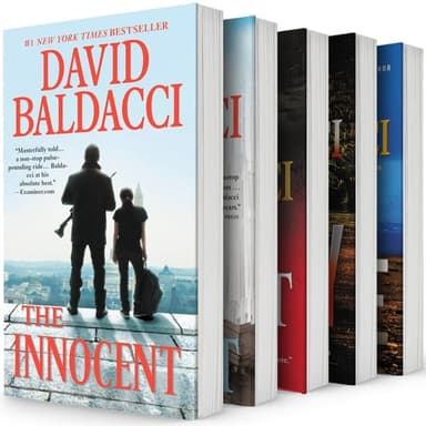 Cover of Will Robie Series, 5 Books Set, the Innocent, the Hit, the Target, the Guilty, End Game, by David Baldacci