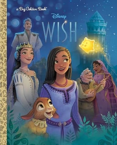Cover of Disney Wish Big Golden Book (Disney Wish)