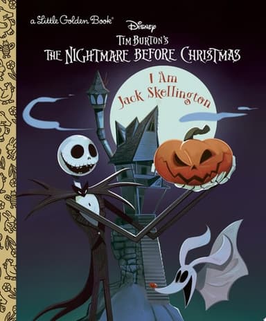 Cover of I Am Jack Skellington (Disney Tim Burton's the Nightmare Before Christmas)