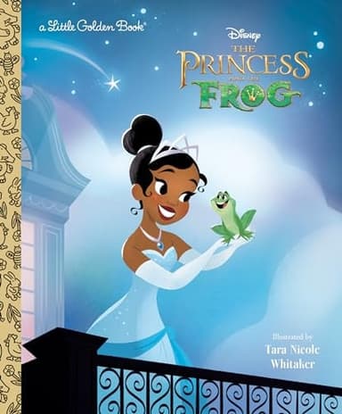 Cover of Princess and the Frog Little Golden Book (Disney Princess)
