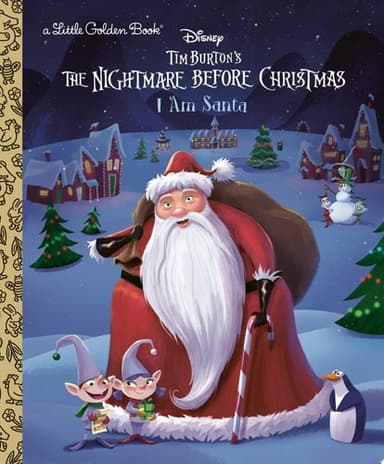 Cover of I Am Santa Claus (Disney Tim Burton's the Nightmare Before Christmas)