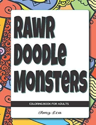 Cover of Rawr Doodle Monsters