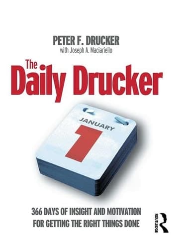 Cover of Daily Drucker