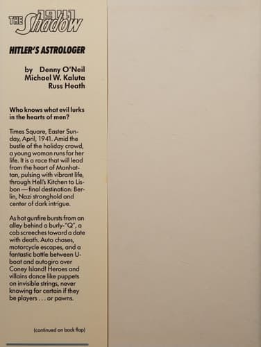 Cover of The 1941 shadow