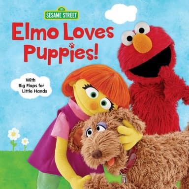 Cover of Elmo Loves Puppies!
