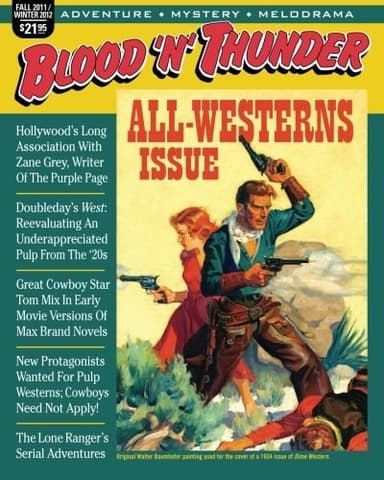 Cover of Blood 'n' Thunder : Winter 2012