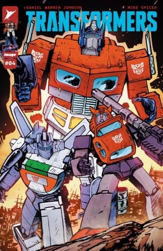 Cover of Transformers #4