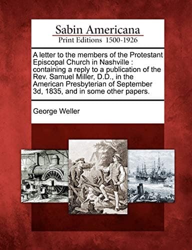 Cover of A Letter to the Members of the Protestant Episcopal Church in Nashville
