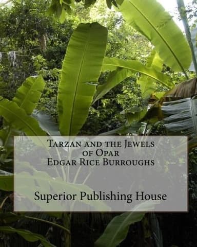 Cover of Tarzan and the Jewels of Opar