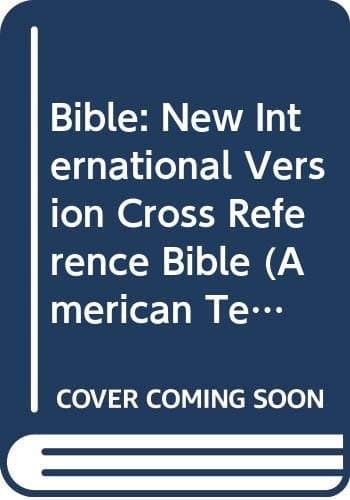 Cover of New International Version Giant Print Cross Reference Bible