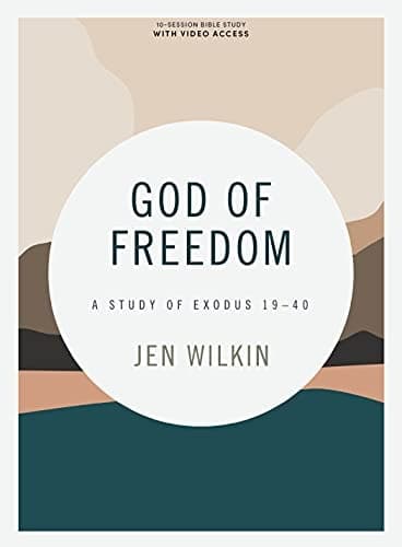Cover of God of Freedom - Bible Study Book with Video Access