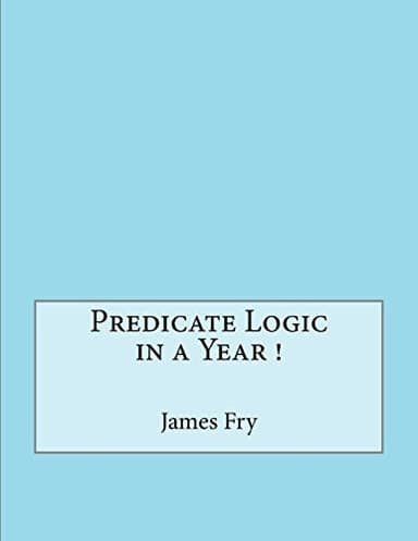 Cover of Predicate Logic in a Year !