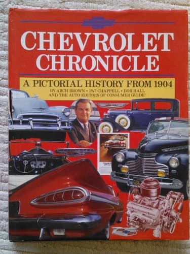 Cover of Chevrolet Chronicle - A Pictorial History from 1904