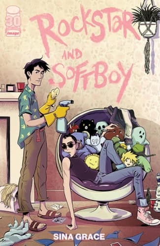 Cover of Rockstar and Softboy (One-Shot)