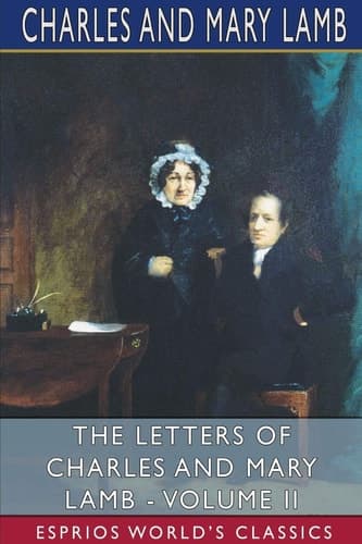 Cover of Letters of Charles and Mary Lamb - Volume II (Esprios Classics)