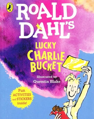 Cover of Roald Dahl's Lucky Charlie Bucket