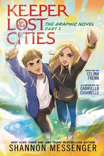 Cover of Keeper of the lost cities graphic novel
