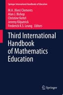 Cover of Third International Handbook of Mathematics Education