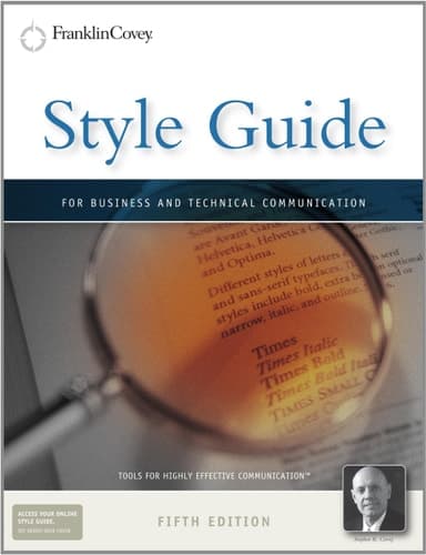 Cover of Style Guide