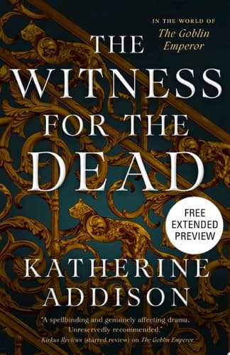 Cover of Witness for the Dead Sneak Peek